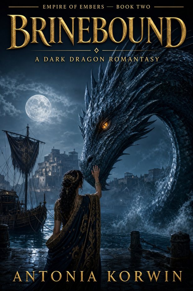 Brinebound cover — Empire of Embers, Book Two